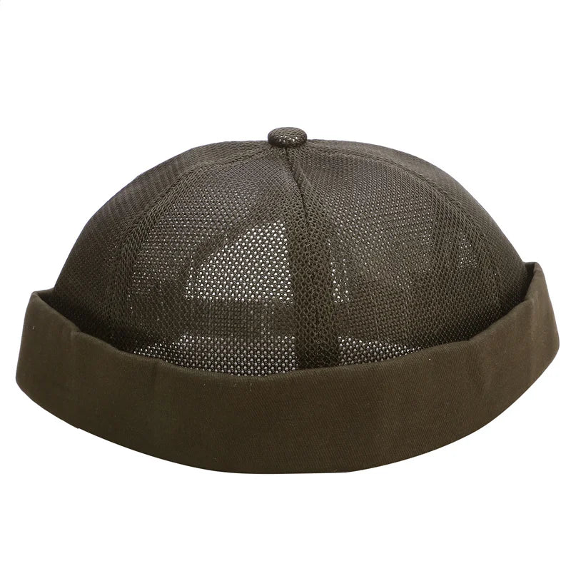 Mesh Brimless Cap