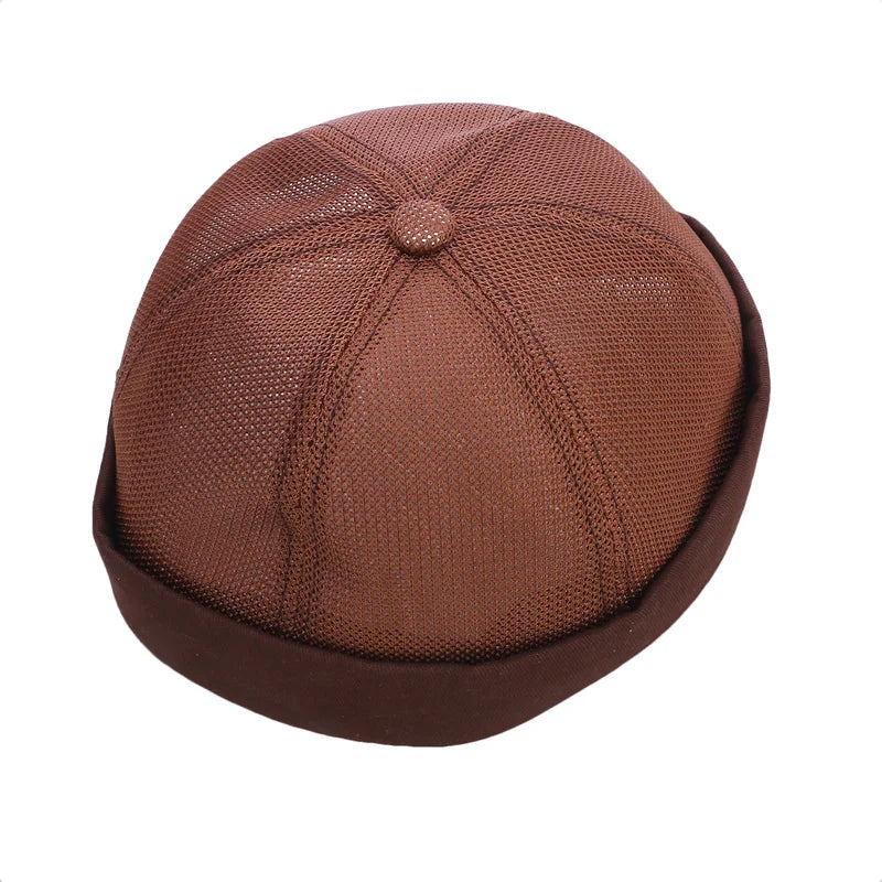 Mesh Brimless Cap