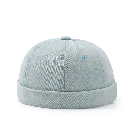 Denim Brimless Hat
