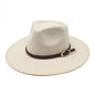 Goldlike Trim Braided Band Fedora