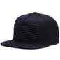 American Flag Embroidered Snapback