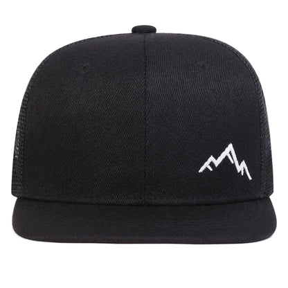 Mountain Embroidered Trucker Hat