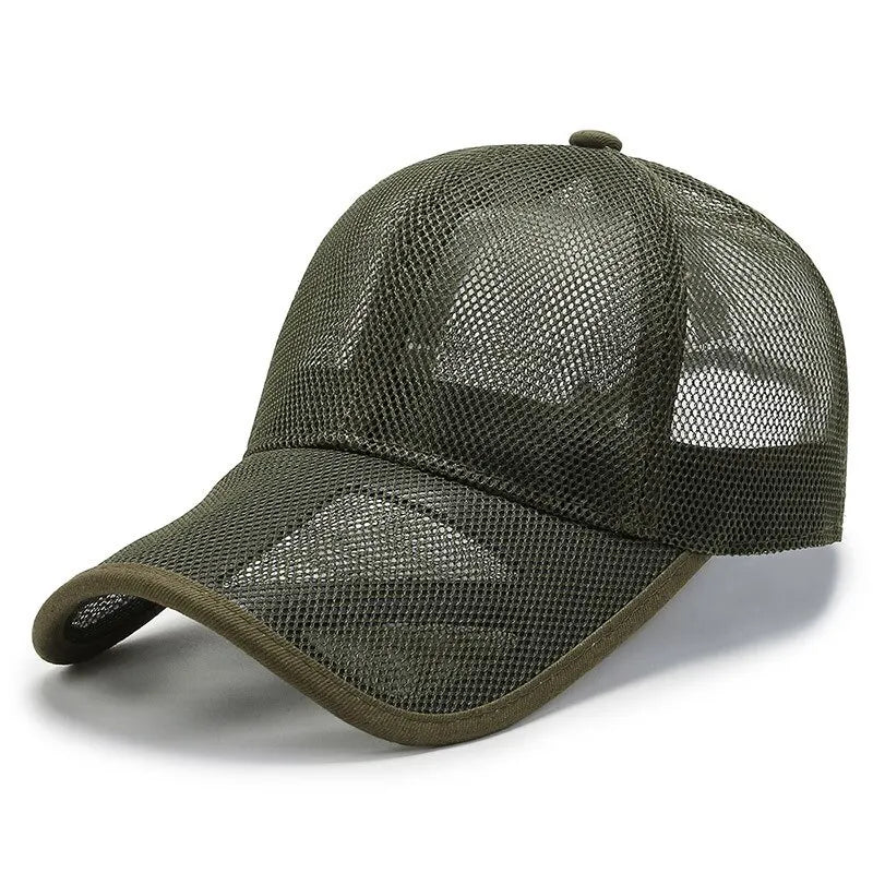 See-Through Brim Mesh Ball Cap