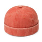 Washed Denim Docker Brimless Cap