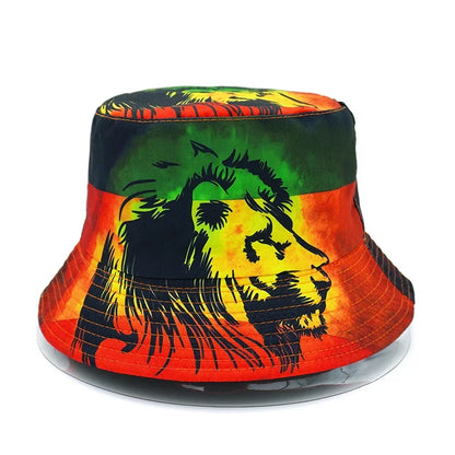 Rasta Lion Bucket Hat