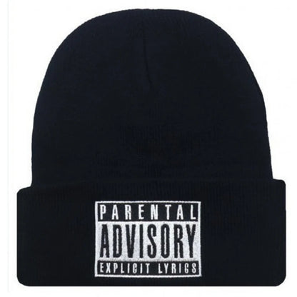 Parental Advise Embroidered Beanie