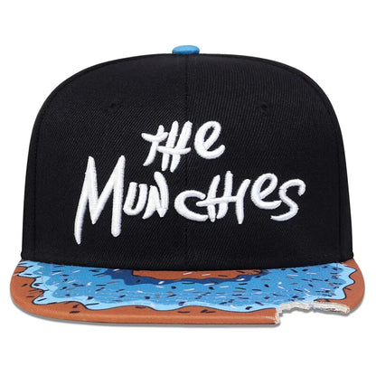 "The Munchies" Embroidered Snapback