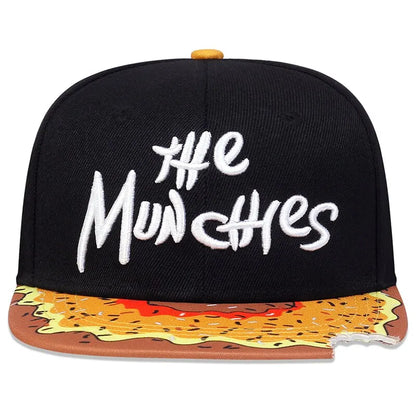 "The Munchies" Embroidered Snapback
