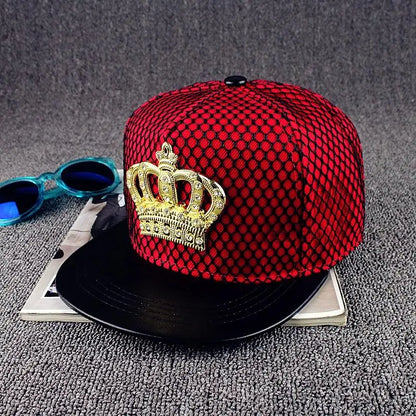 Big Fat Crown Snapback Hat