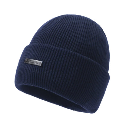 Padded And Knitted Skullcap