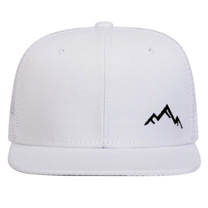 Mountain Embroidered Trucker Hat