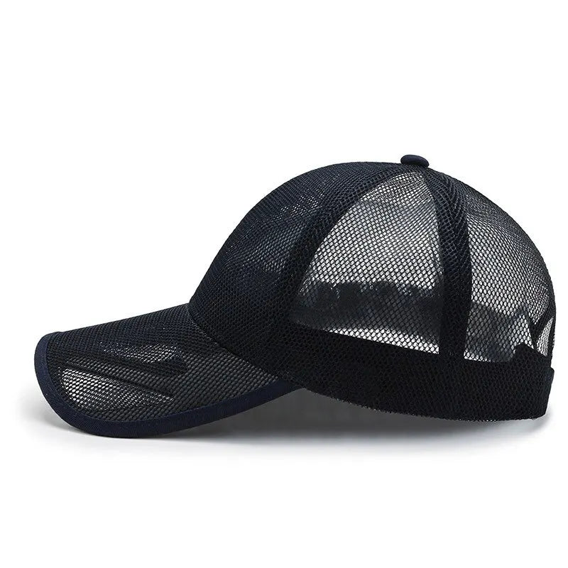 See-Through Brim Mesh Ball Cap