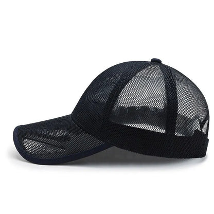 See-Through Brim Mesh Ball Cap